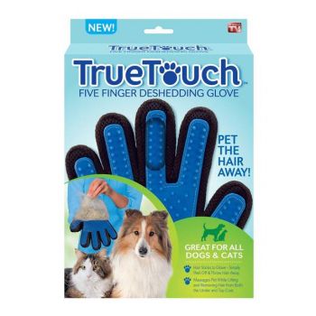Перчатка для вычесывания шерсти животных True Touch оптом